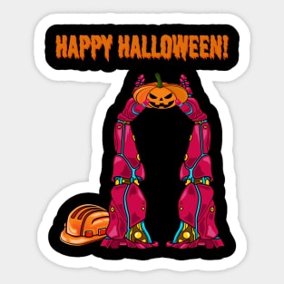 Robot Arm #1 Halloween Edition Sticker